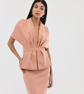 Vestido Midi Estilo Kimono Con Estructura