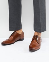 Zapatos Oxford De Cuero En Color Tostado Ollivur De Ted Baker