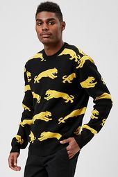 Panther Print Sweater