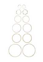 Hoop Earrings Set