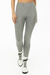 High-rise Metallic Leggings