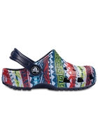 Crocs Clog Unisex Navy / Volt Green Classic Graphic