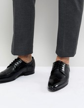 Zapatos Oxford De Cuero Negro Ollivur De Ted Baker