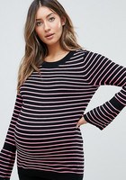 Jersey Con Mangas Acampanadas A Rayas De Asos Maternity