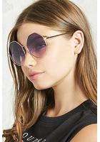 Ombre Round Sunglasses