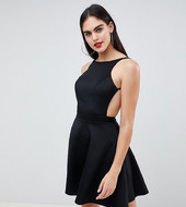 Minivestido Con Falda Circular Y Diseño De Nadador En La Parte Delantera De Asos Design Tall