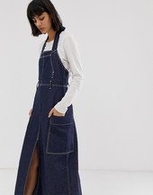 Vestido Vaquero Azul En Tejido Reciclado De Weekday
