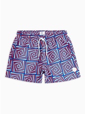 Illusion Printed Swim Shorts