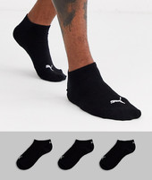 Pack De 3 Pares De Calcetines Deportivos En Negro De Puma