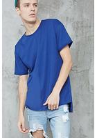 High-low Raw-cut Tee