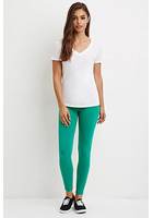 Cotton-blend Leggings