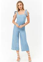 Chambray Palazzo Jumpsuit