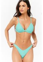 Jersey High-leg Bikini Bottoms