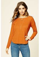 Contemporary Ribbed Knit Top