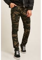 Camo Print Moto Pants