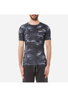 Superdry Sport Men's Athletic Dissolve Camo T-shirt - Grey Black Dissolve Camo - S - Grey