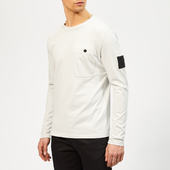 Peak Performance Men's Army Pocket Long Sleeve Top - Antarctica - S - White