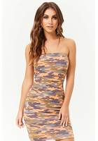 Camo Tube Bodycon Mini Dress