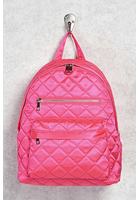 Quilted Satin Backpack