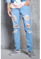 Distressed Slim-fit Jeans