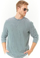 Striped Crew Neck Tee