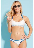 Contrast-trim Bikini Bottoms