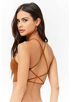 Seamless Lace-up Bralette