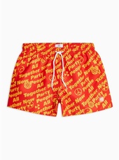 Party People Printed Swim Shorts