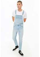 Clean Wash Denim Overalls