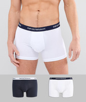 Pack De 2 Calzoncillos Largos Multicolor Con Logo De Emporio Armani