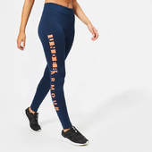 Under Armour Women's Cold Gear Leggings - Academy/after Burn/silver - Xs - Blue