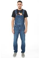 Clean Wash Denim Overalls