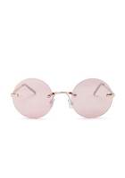 Rimless Round Sunglasses