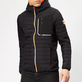 Superdry Men's Convection Hybrid Jacket - Black - S - Black