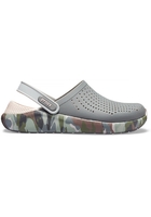 Crocs Clog Unisex Charcoal/camo Literide Graphic