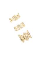 Filigree Ring Set