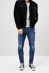 Distressed Slim-fit Jeans