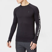 Peak Performance Men's Spirit Long Sleeve Top - Black - Xxl - Black