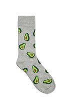 Men Avocado Graphic Crew Socks