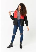 Colorblock Hooded Jacket