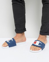Sandalias Con Logo Grande De Champion
