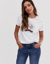 Camiseta Con Logo Merina De Tommy Hilfiger