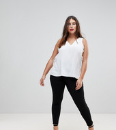 Pantalón Pitillo En Negro De Missguided Plus