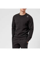 Reebok Men's Crossfit Double Knit Crew Neck Sweatshirt - Black - S - Black