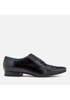 Ted Baker Men's Karney Leather Toe Cap Oxford Shoes - Black - Uk 7 - Black