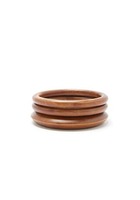 Wooden Bangle Bracelet Set