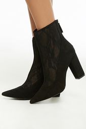 Lace Ankle Boots