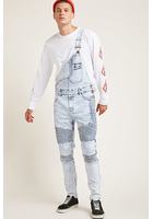 Acid Wash Moto Overalls