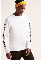 Checkered Long-sleeve Tee