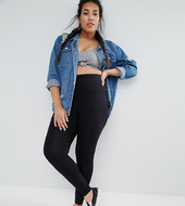 Leggings Con Cinturilla Ancha De Asos Design Curve